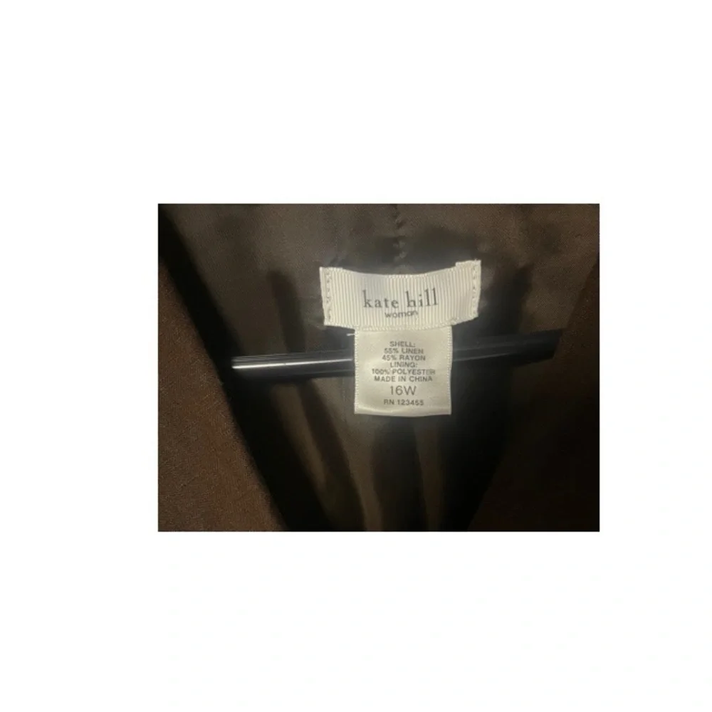 Kate Hill‎ Linen Utility Jacket - Picture 4 of 4